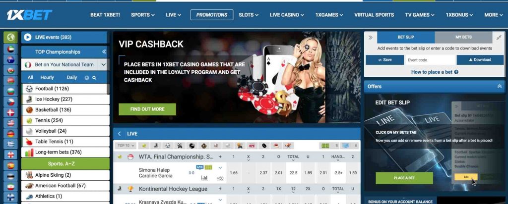 1xbet